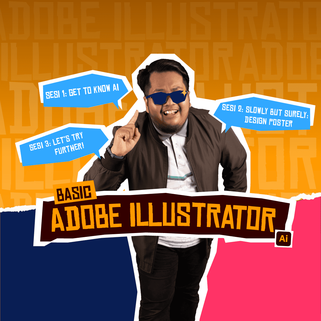 Creative Design Software for Artists and Designers Person holding a tablet with Adobe Illustrator logo, promoting graphic design software.