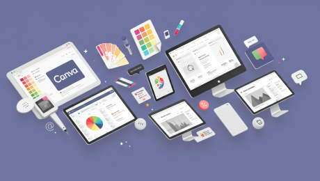 Solusi Grafik, Multimedia & AI Digital design tools and devices for creative visual composition.