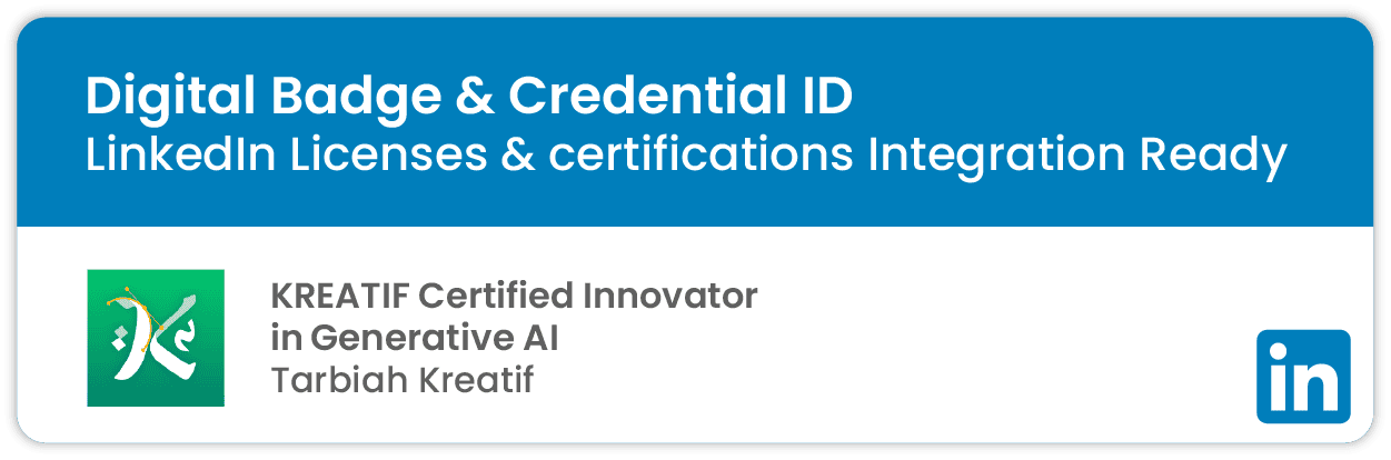 LinkedIn KREATIF AI Certification