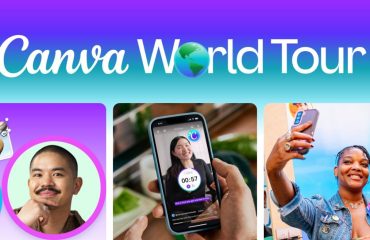 Visual rasmi Canva World Tour 2026 yang memperkenalkan pembelajaran Canva AI Essentials.
