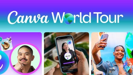 Canva AI Essentials — Canva World Tour 2026 Visual rasmi Canva World Tour 2026 yang memperkenalkan pembelajaran Canva AI Essentials.
